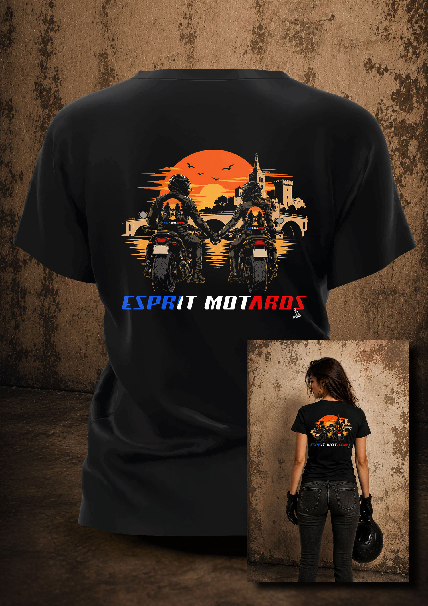T-Shirt Femme - couple Avignon