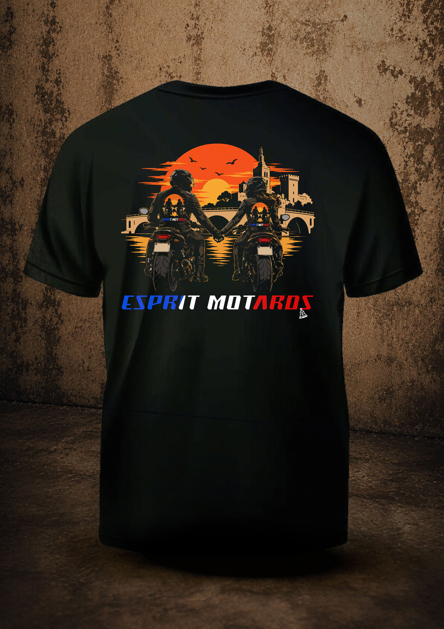T-Shirt Homme - couple Avignon – Image 5