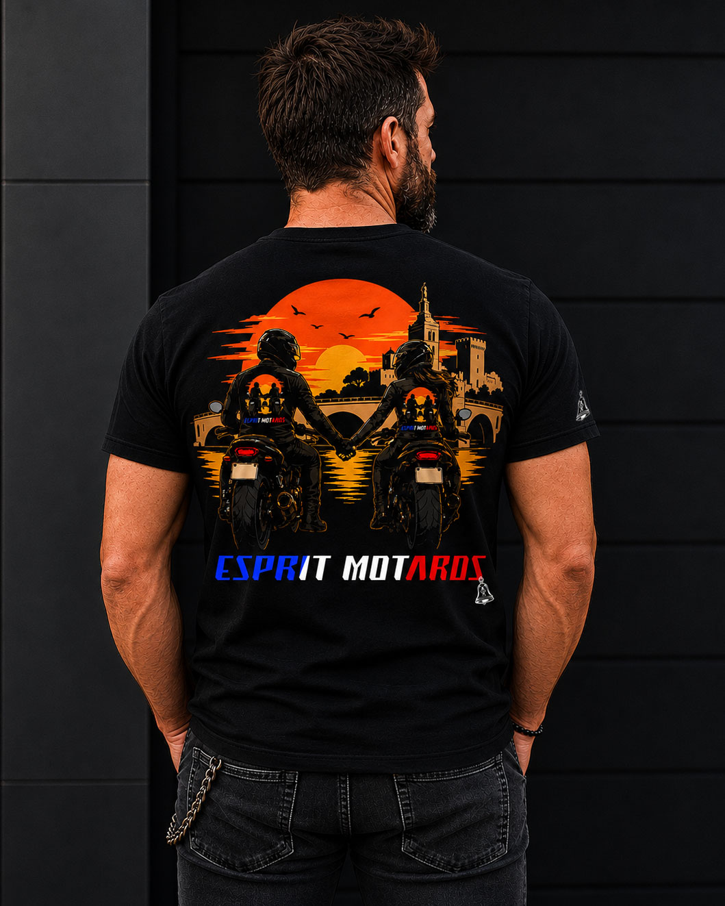 T-Shirt Homme - couple Avignon – Image 2