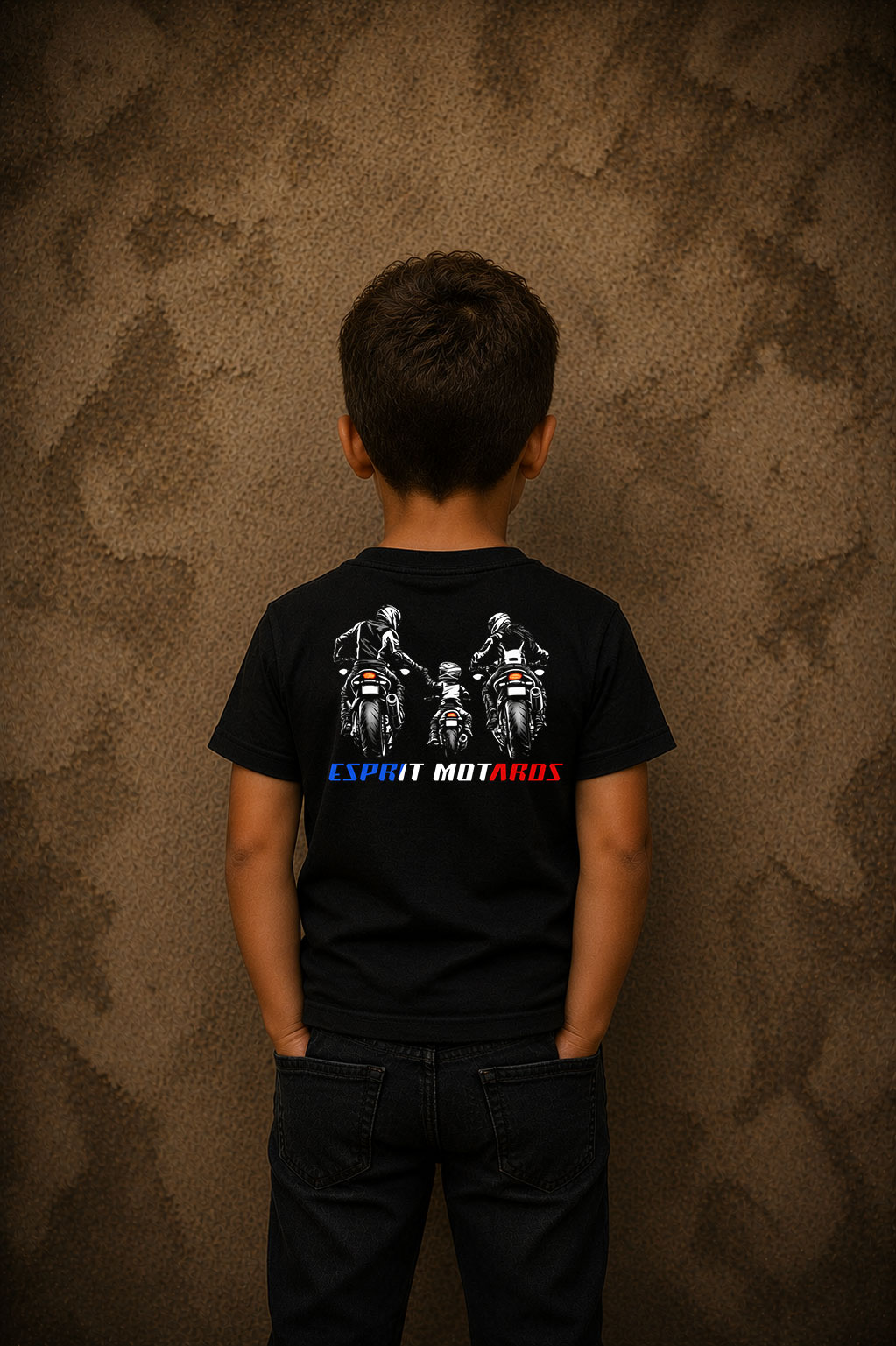T-Shirt Enfant – La famille motarde – Image 3