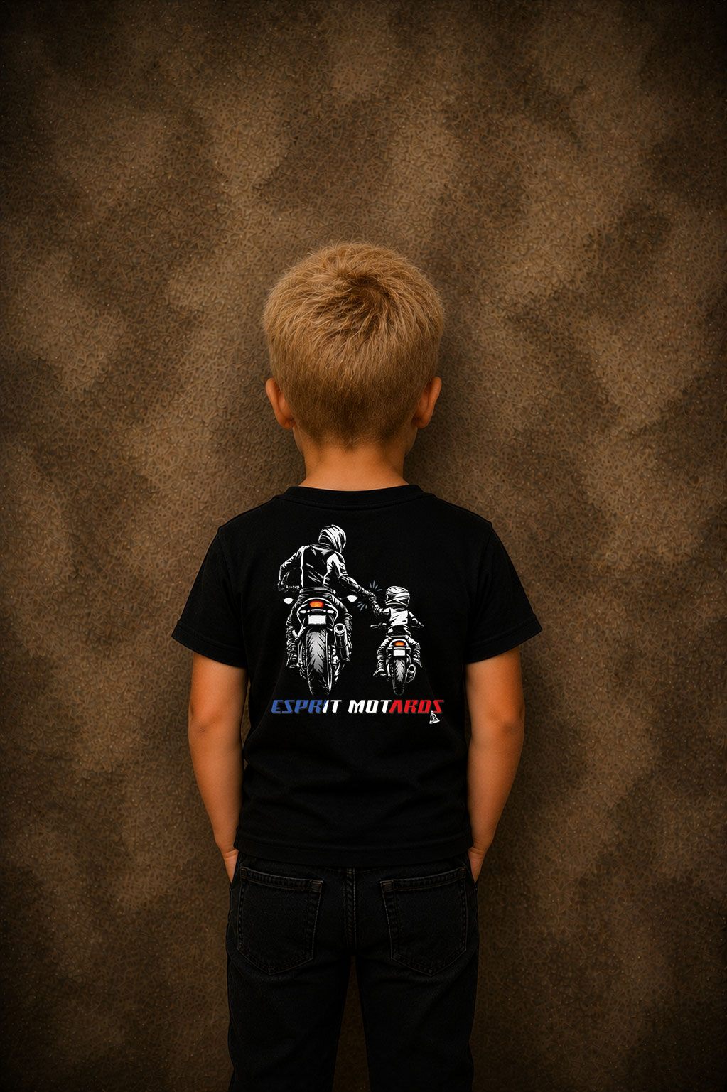 T-Shirt Enfant – Père & Fils – L’Héritage Motard – Image 3