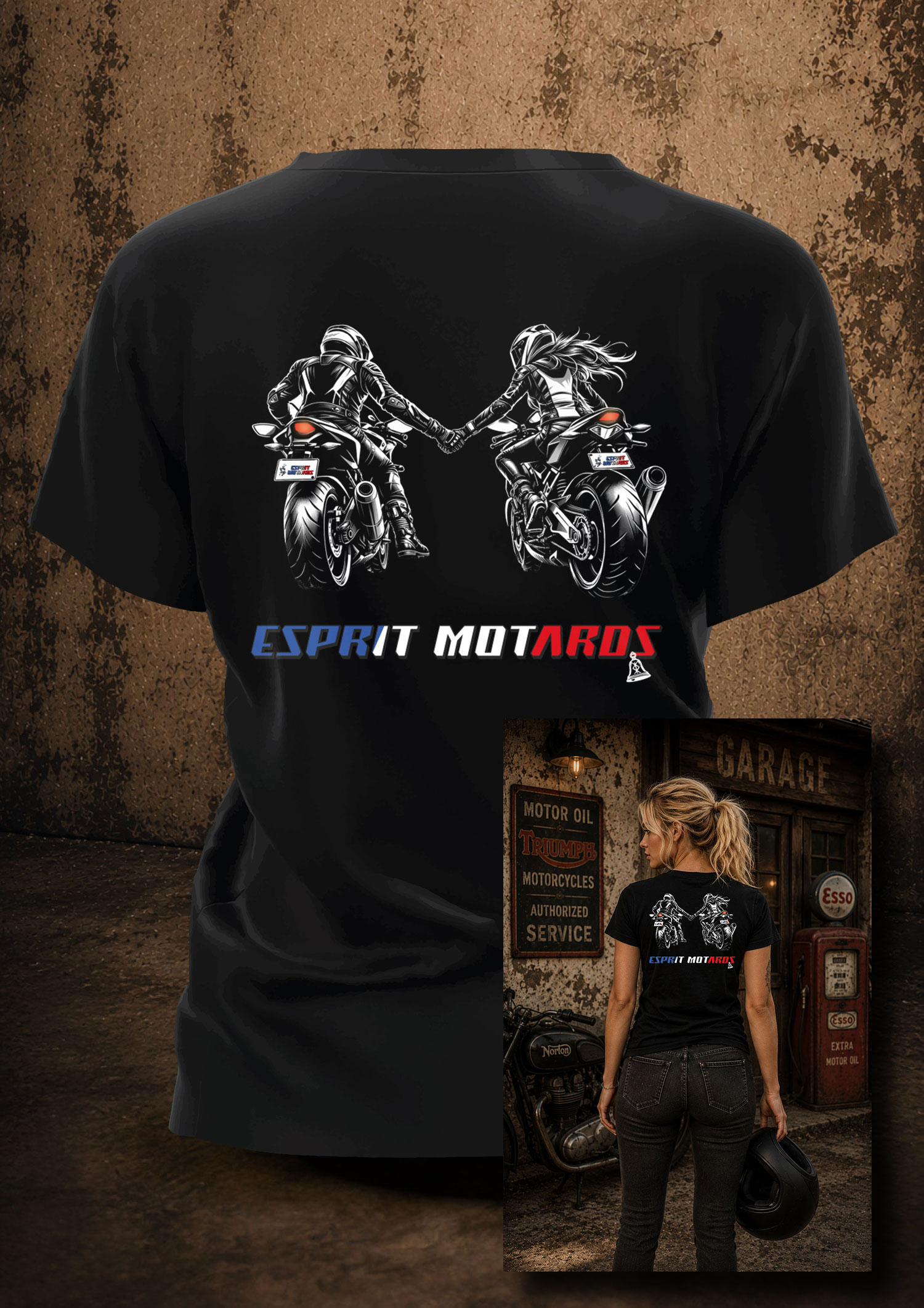 T-Shirt Femme - Duo de Liberté