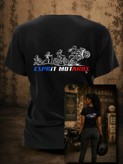 T-Shirt Femme - Née pour Rouler