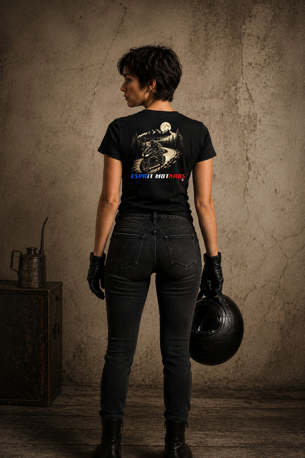 T-Shirt Femme - La Route de Nuit – Image 3
