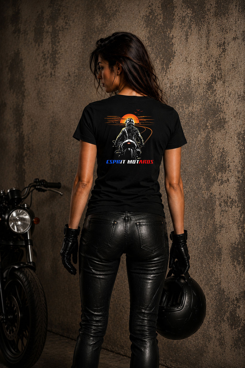 T-Shirt Femme - couché de soleil – Image 3