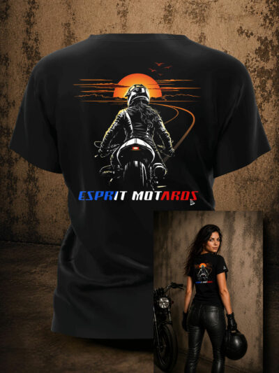 T-Shirt Femme - couché de soleil