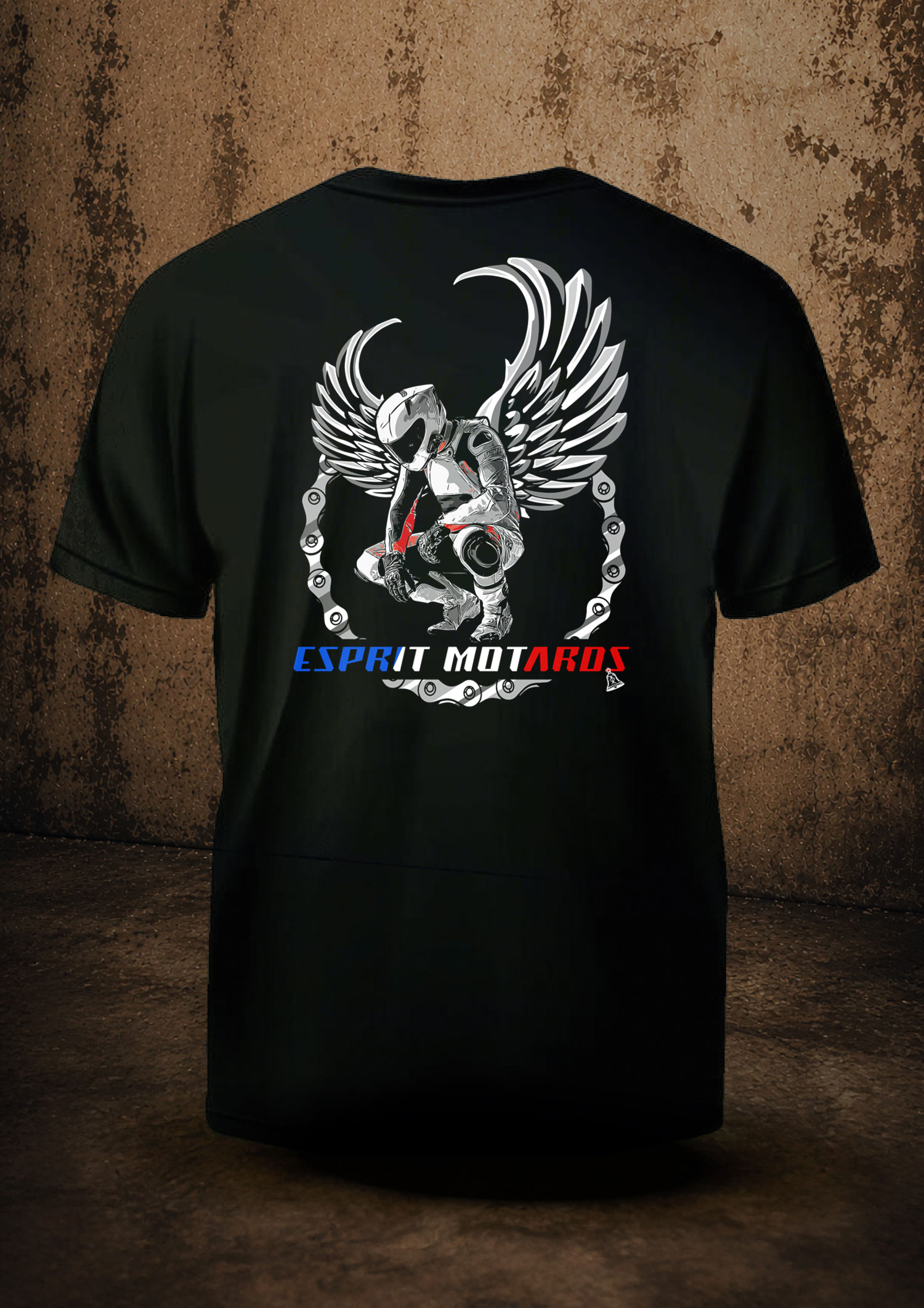 T-Shirt Homme - L'Ange de la Route – Image 5