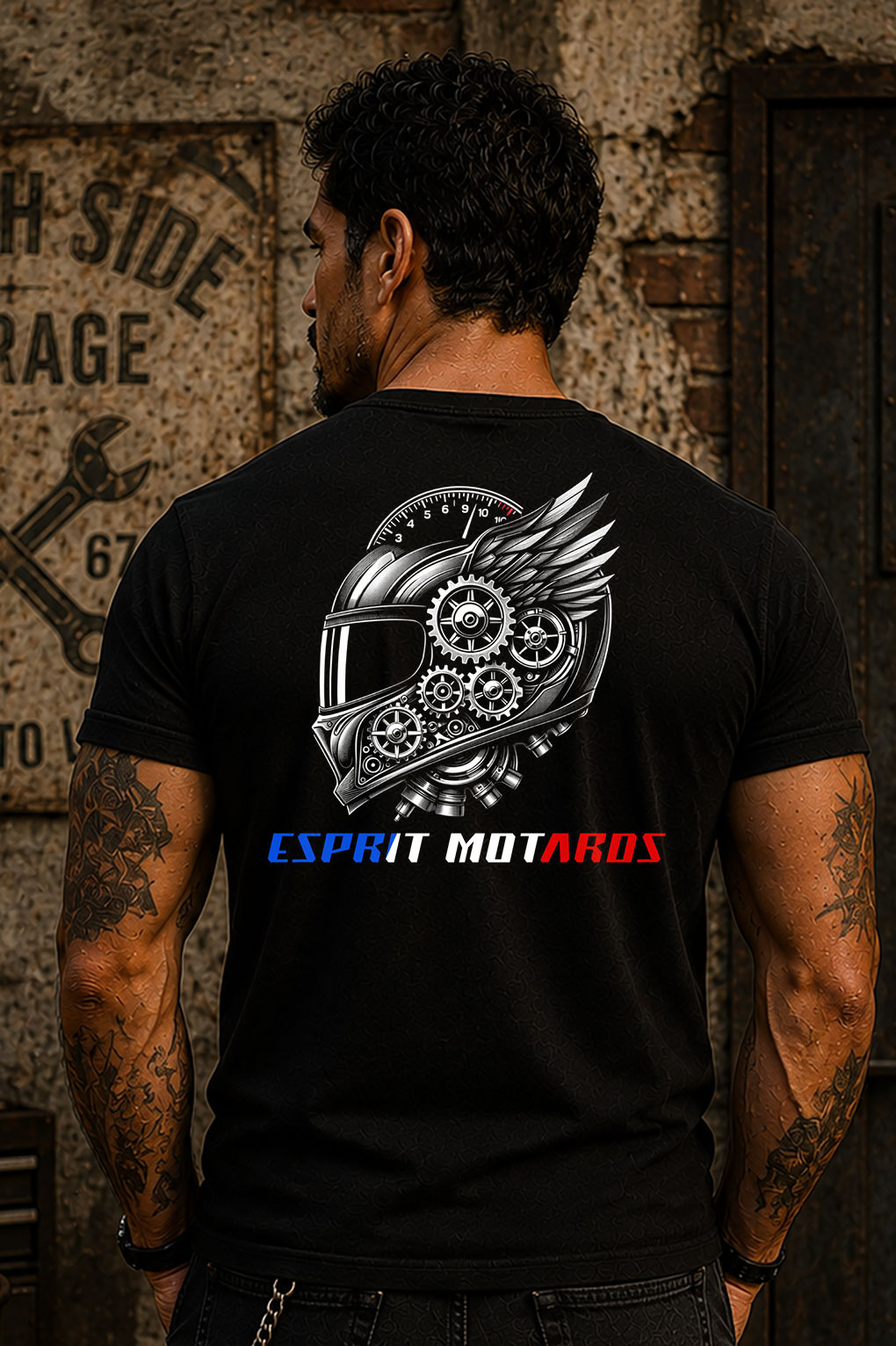 T-Shirt Homme - L'Esprit Motard – Image 3