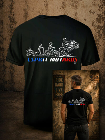 T-Shirt Homme - Né pour Rouler