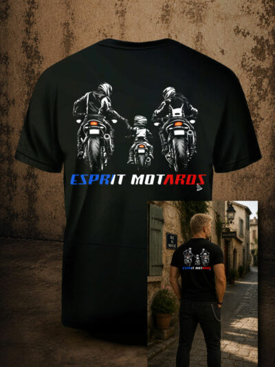 T-Shirt Homme - La famille Motarde