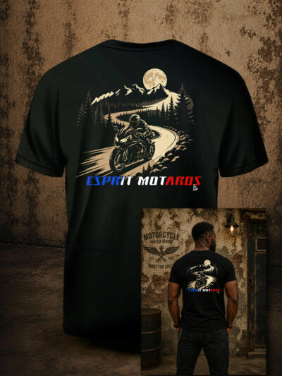T-Shirt Homme - Route de nuit