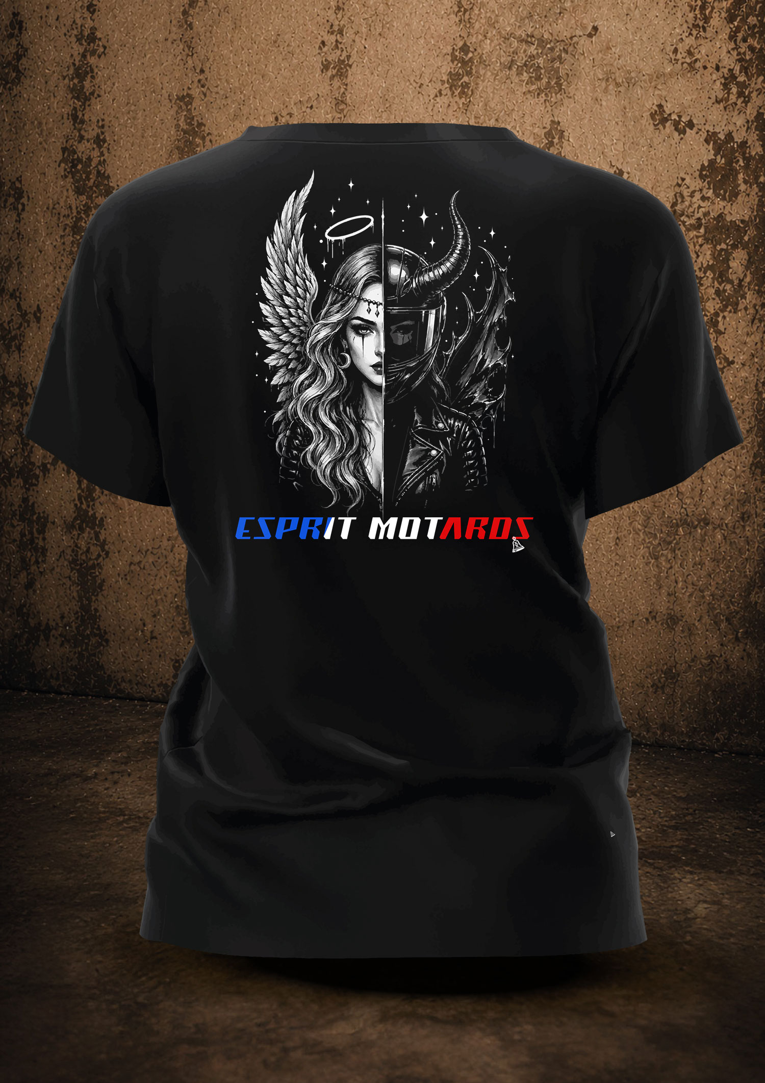 T-shirt Femme « Ange & Démon Équilibre Intérieur » – Image 2