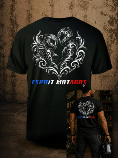 T-shirt Homme « Deux Cœurs, Une Même Route »