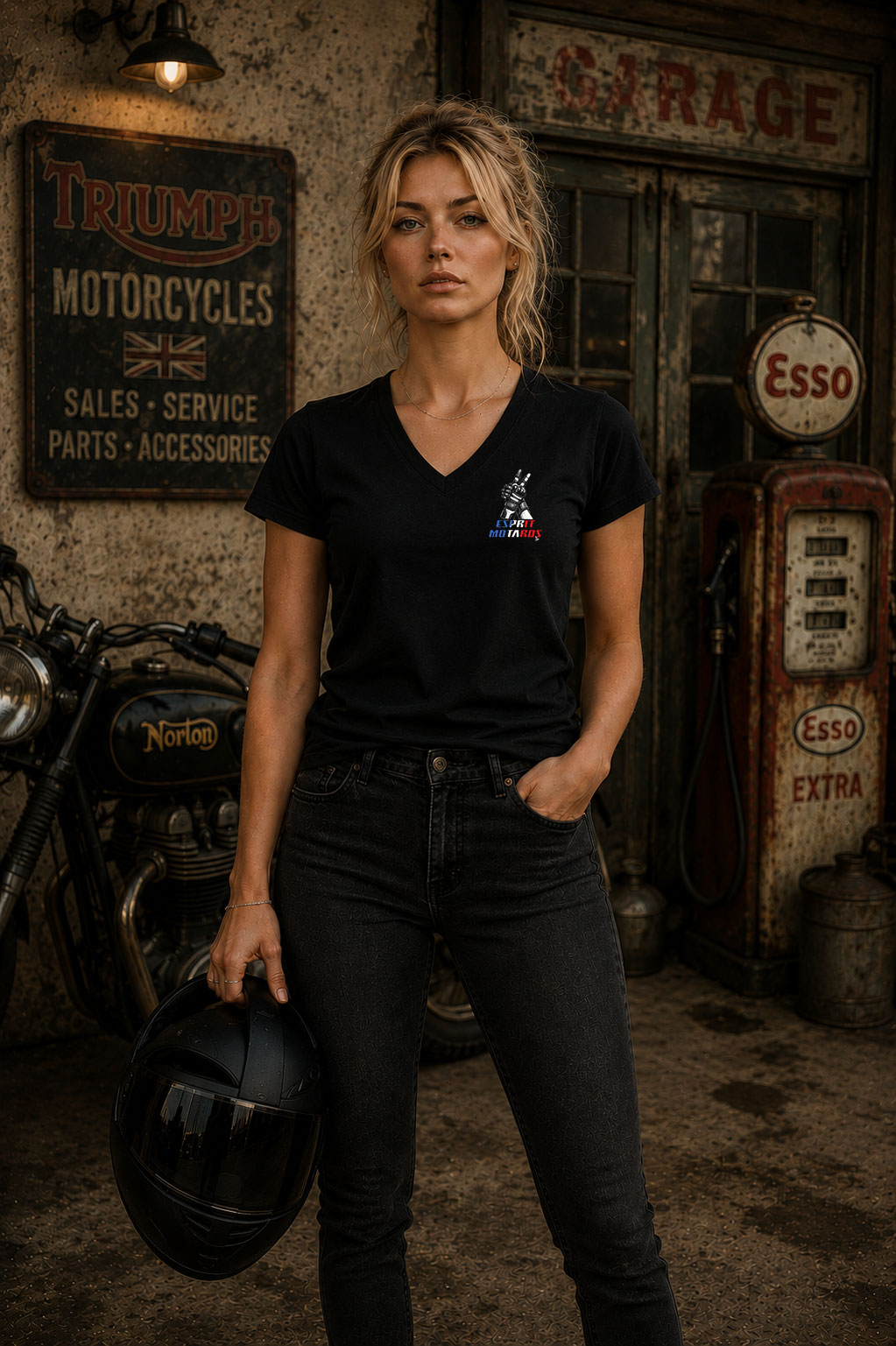 T-Shirt Femme - Ange de la route – Image 4
