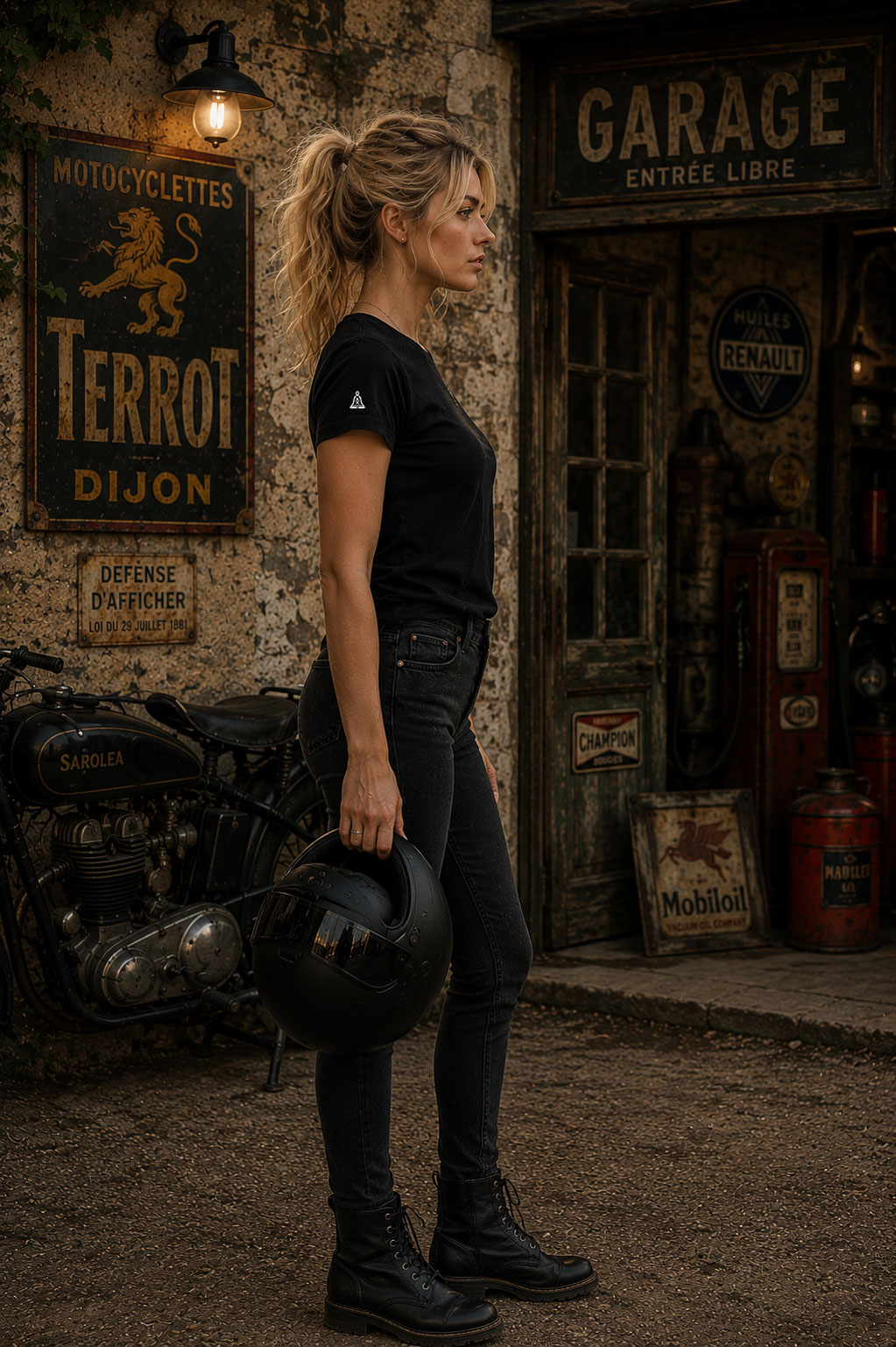 T-Shirt Femme - Ange de la route – Image 5