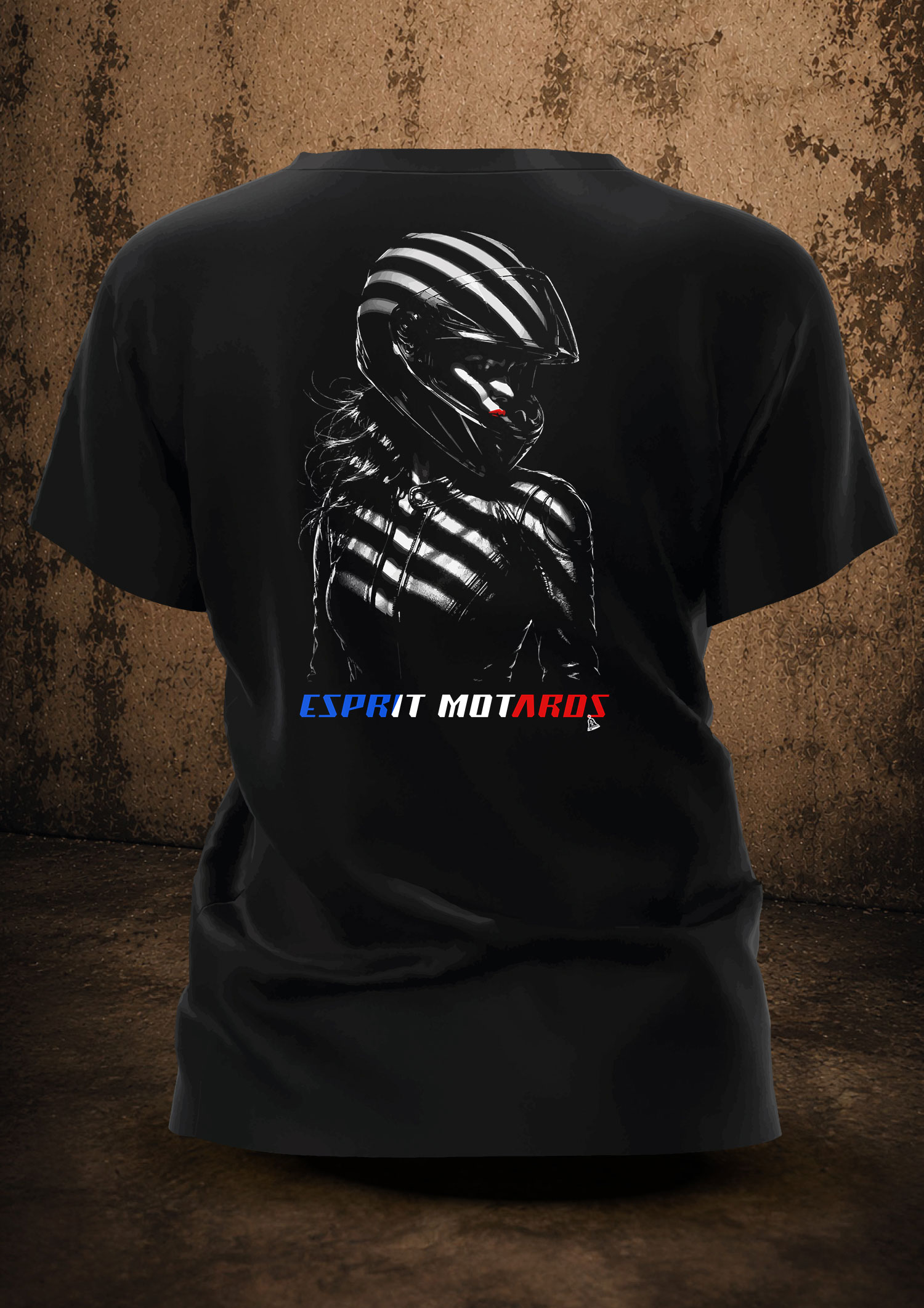 T-shirt Femme « L'Ombre de la Motarde » – Image 2