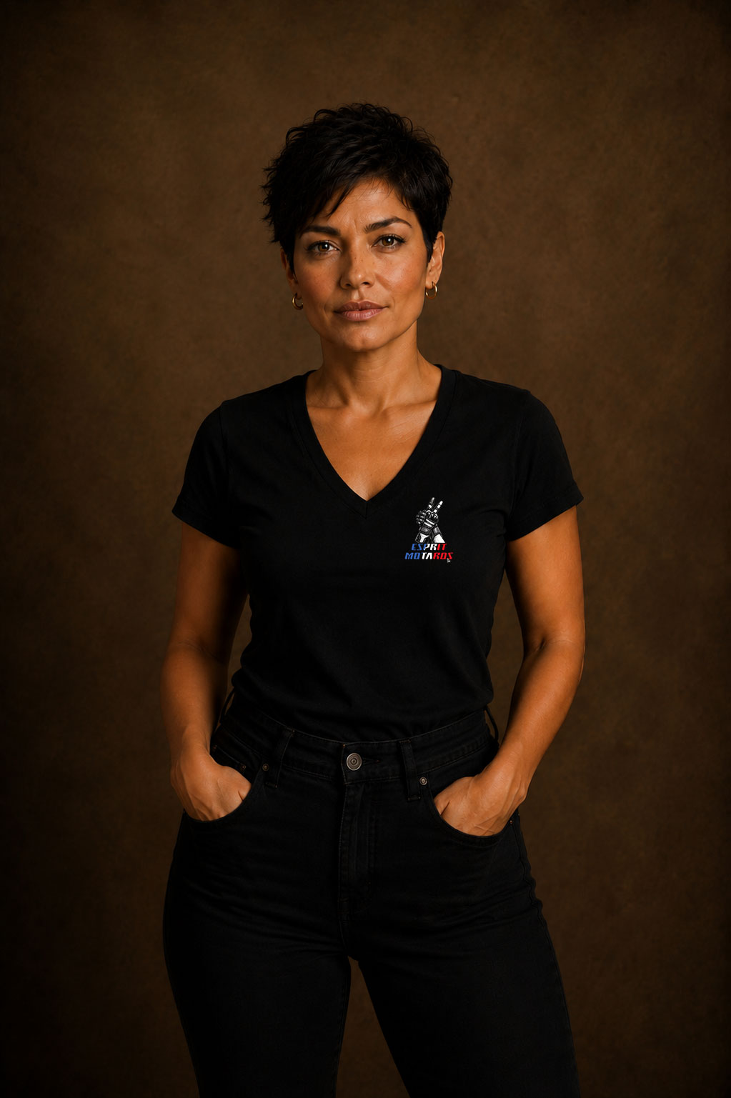 T-shirt Femme « L'Ombre de la Motarde » – Image 4