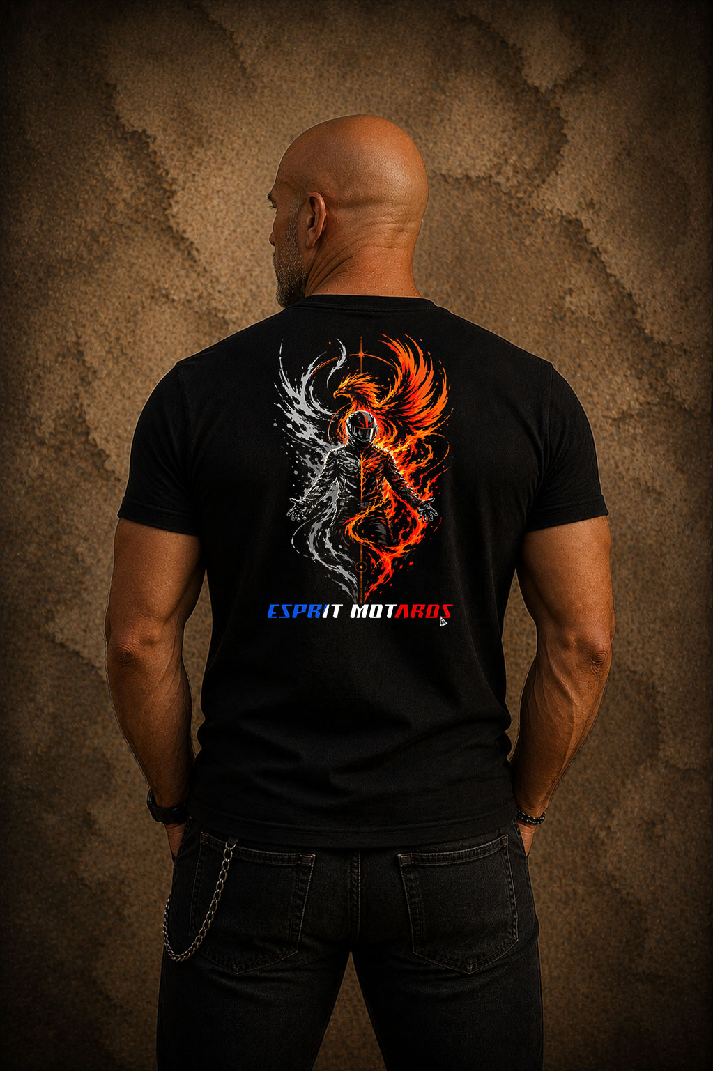 T-shirt Homme « Le Phénix de la Route » – Image 3